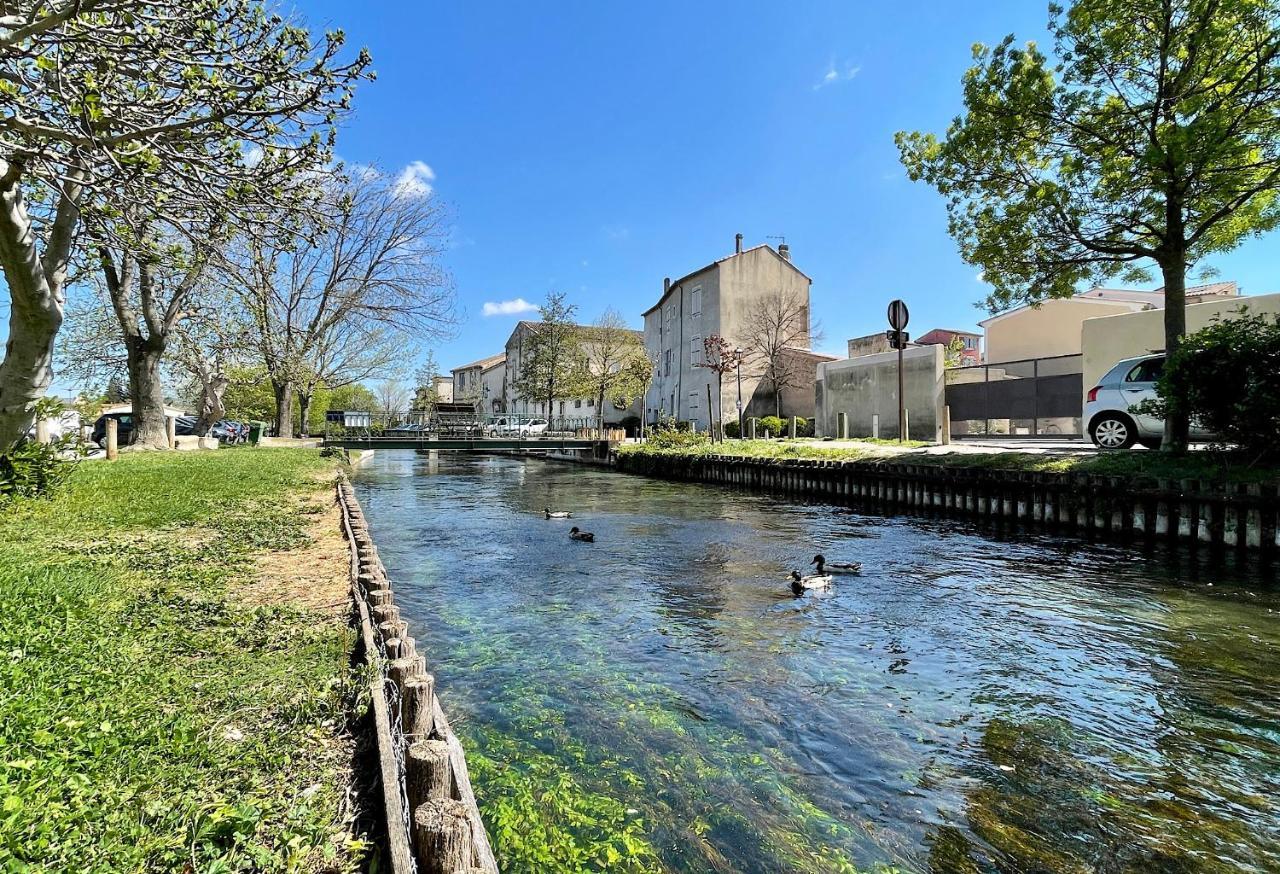 Ferienwohnung Quai Du Felibre LʼIsle-sur-la-Sorgue Exterior foto